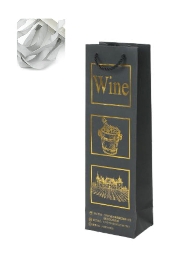 Wine Bottle Paper Bag - Yorkn Inc✅
