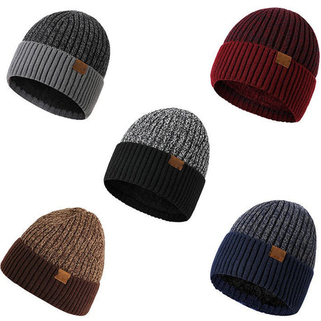 Winter Beanie For Men Soft Fleece Lining - Yorkn Inc✅