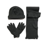 Winter Beanie Hat Scarf And Gloves 3pcs Set - Yorkn Inc✅