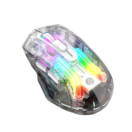 Wireless Mouse With Transparent Shell - Yorkn Inc✅