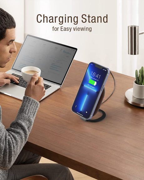 Wirelss Bamboo Charging Station - Yorkn Inc✅