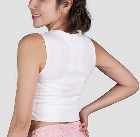 Women Crop Yoga Tank Tops - Yorkn Inc✅