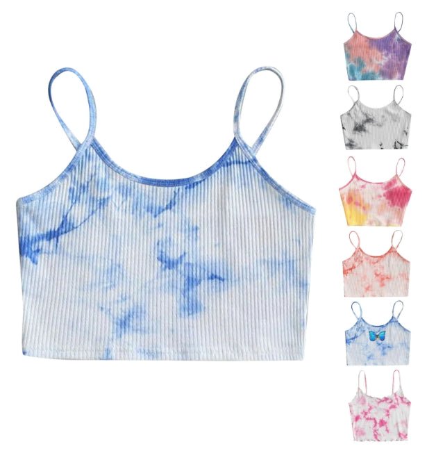 Women Tie Dyed Tank Top - Yorkn Inc✅