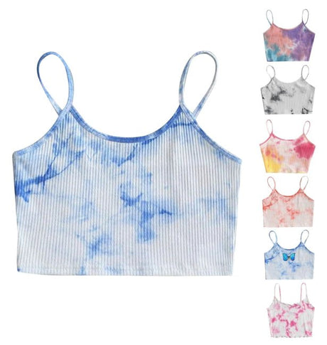 Women Tie Dyed Tank Top - Yorkn Inc✅