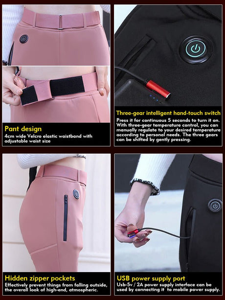 Women Usb Heated Pants - Yorkn Inc✅