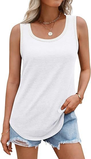 Womens Loose Fit Casual Tank Top - Yorkn Inc✅