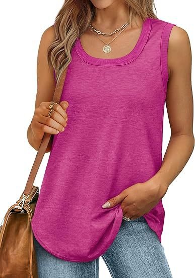 Womens Loose Fit Casual Tank Top - Yorkn Inc✅