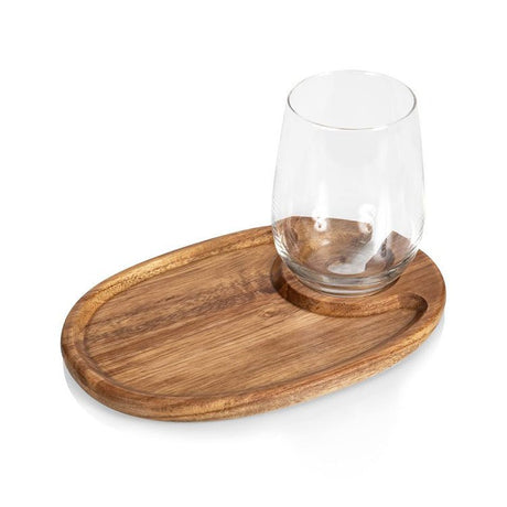 Wood Cocktail Platter - Yorkn Inc✅