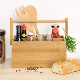 Wood Condiment Caddy - By Boat - Yorkn Inc✅