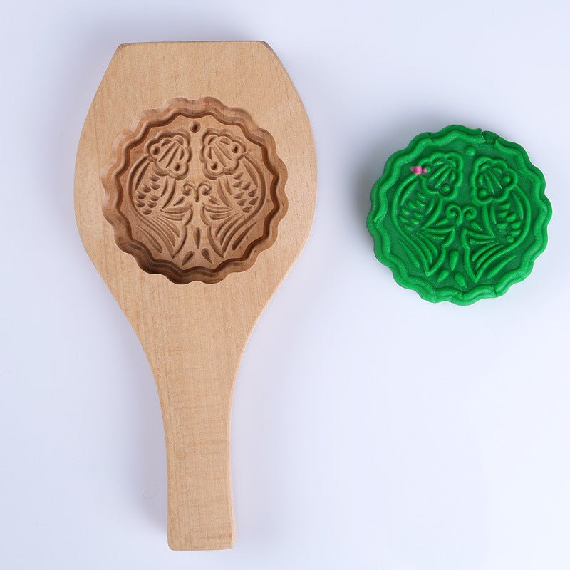 Wood Cookie Model Mooncake - Yorkn Inc✅
