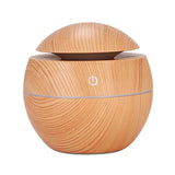 Wood Grain Round Mushroom Humidifier - Yorkn Inc✅
