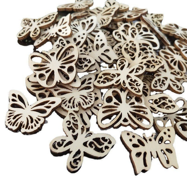 Wood Hollow Butterfly Pendant - Yorkn Inc✅