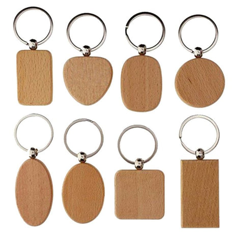 Wood Keychain - Yorkn Inc✅
