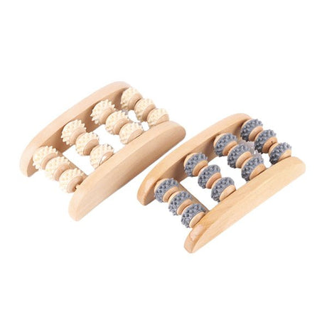 Wood Quad Bar Rolling Foot Massager - Yorkn Inc✅