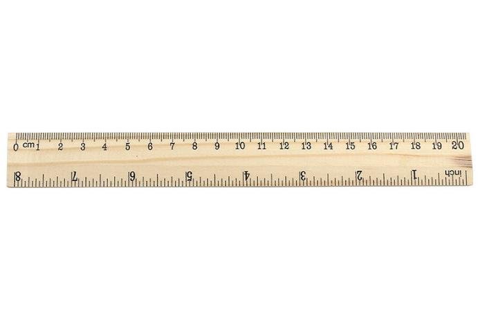 Wood School Ruler - Yorkn Inc✅