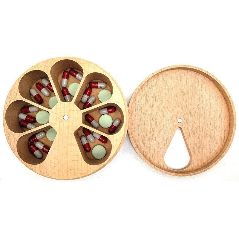Wooden 7 Days Pill Cases - Yorkn Inc✅