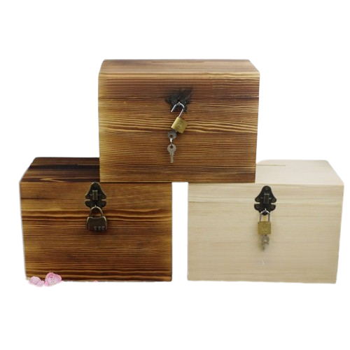 Wooden Bank Box - Yorkn Inc✅