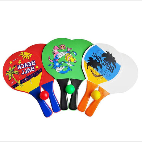 Wooden Beach Paddle Ball Set - Yorkn Inc✅