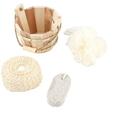 Wooden Bucket Spa Bath Accessory Kit - Yorkn Inc✅