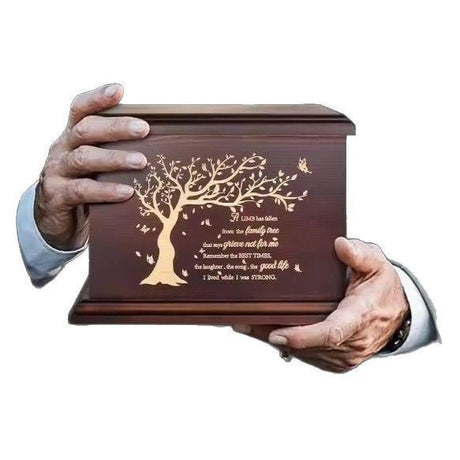 Wooden Cremation Urn - Yorkn Inc✅