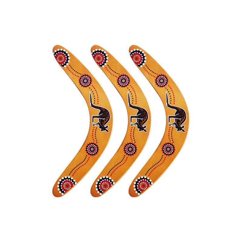 Wooden Kangaroo Boomerang - Yorkn Inc✅