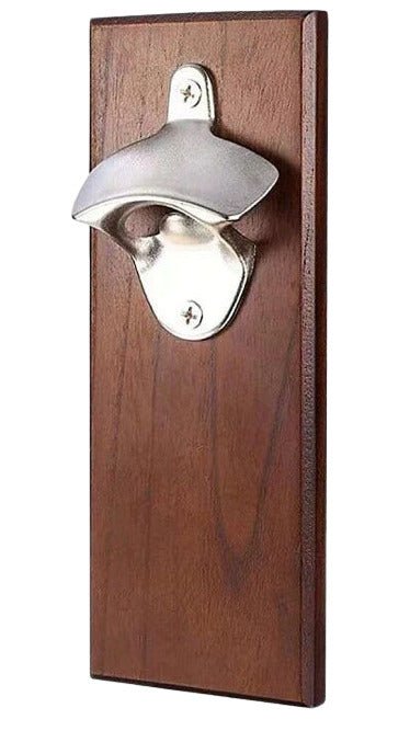 Wooden Wall - Mounted Bottle Opener - Yorkn Inc✅