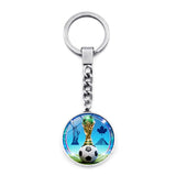 World Cup Cheer Double - sided Patterned Keychain - Yorkn Inc✅