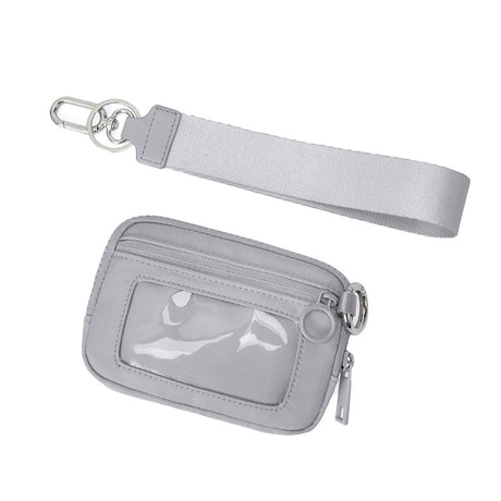 Wrist Strap Clear Zipper Pouch - Yorkn Inc✅