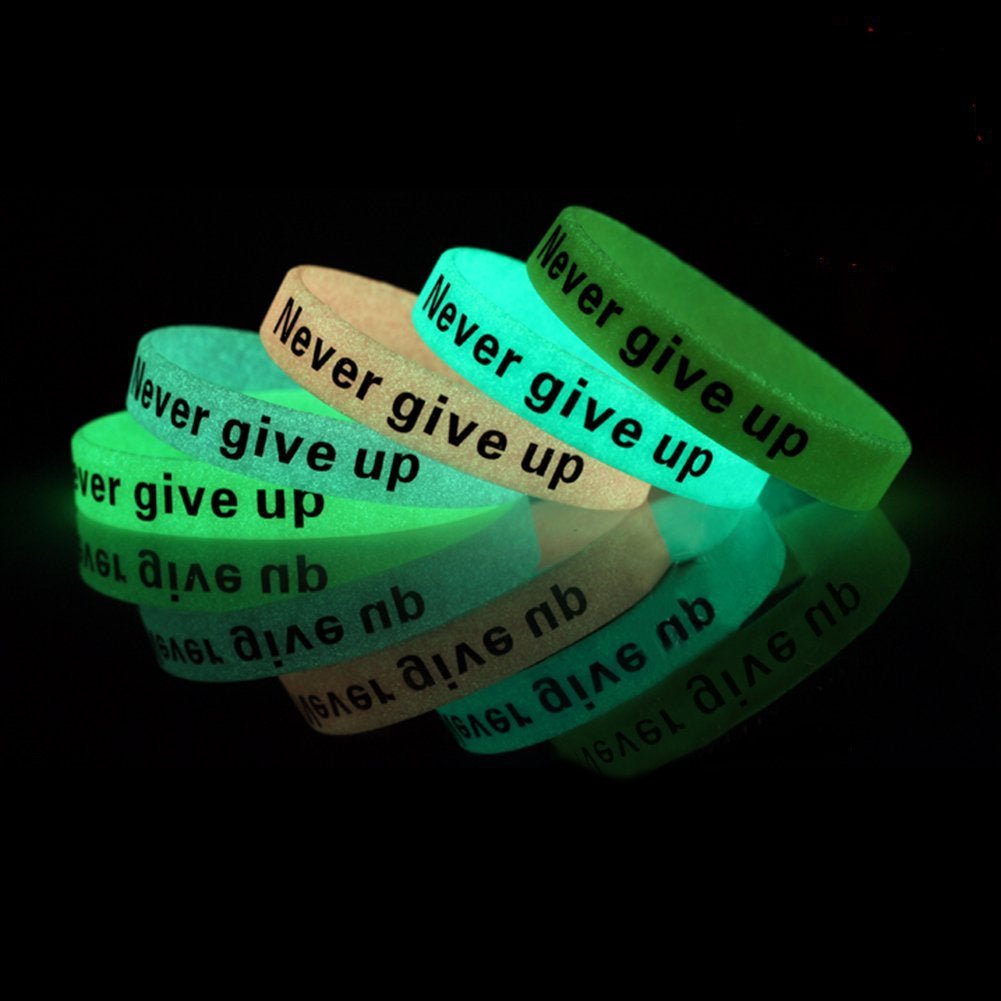 Youth Glow In The Dark Silicone Wristband - Yorkn Inc✅
