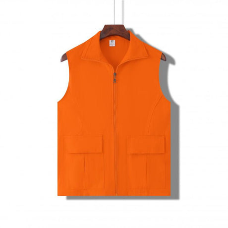 Zipper Cotton Vest - Yorkn Inc✅