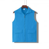 Zipper Cotton Vest - Yorkn Inc✅
