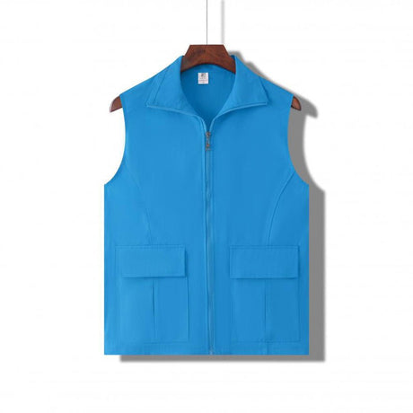 Zipper Cotton Vest - Yorkn Inc✅