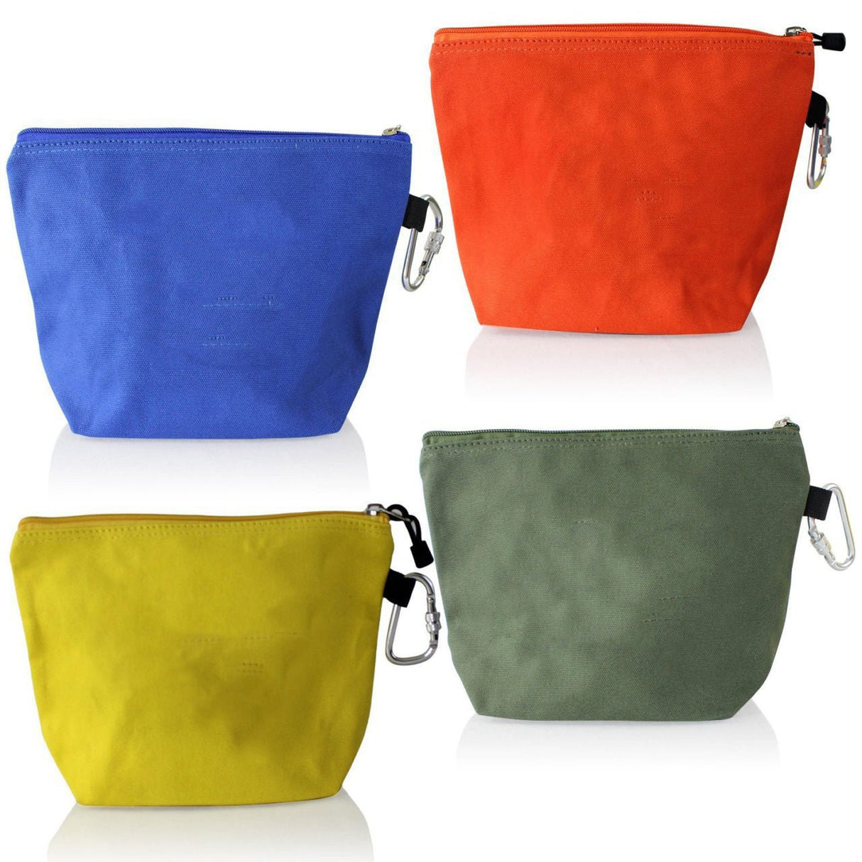 Zippered Pouch With Carabiner - Yorkn Inc✅