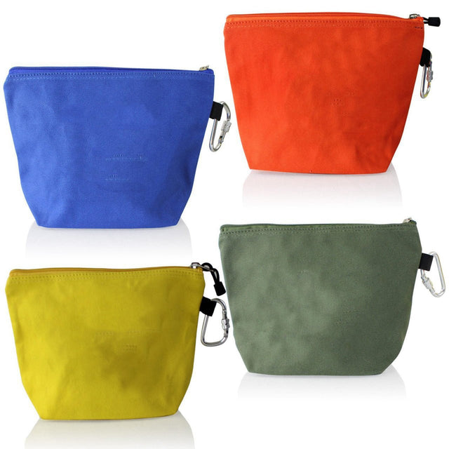 Zippered Pouch With Carabiner - Yorkn Inc✅