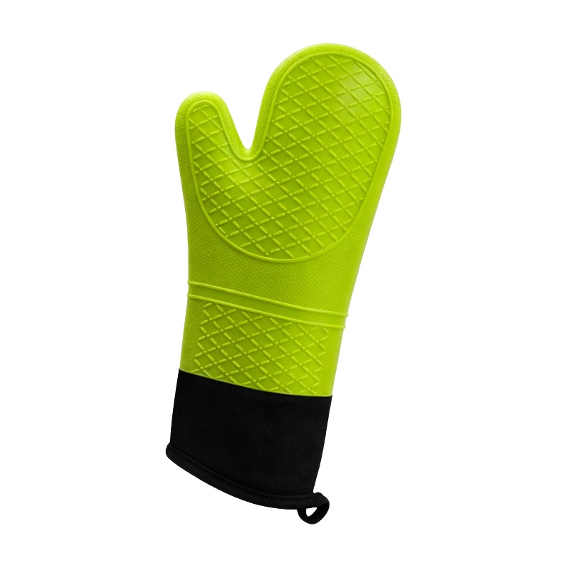 Heat Resistant Silicone Oven Mitts Set