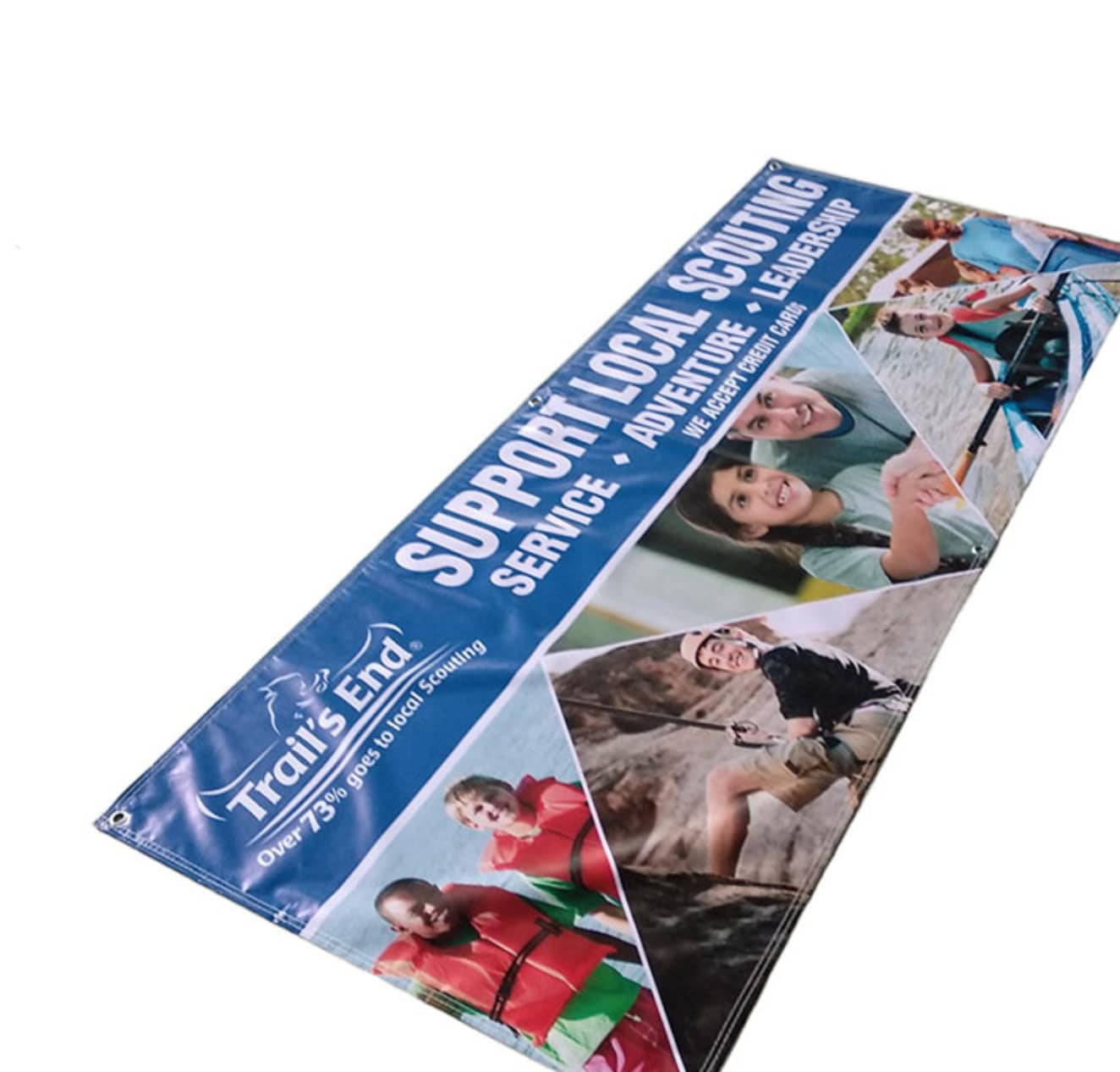 Custom Pvc Vinyl Banner With Grommets