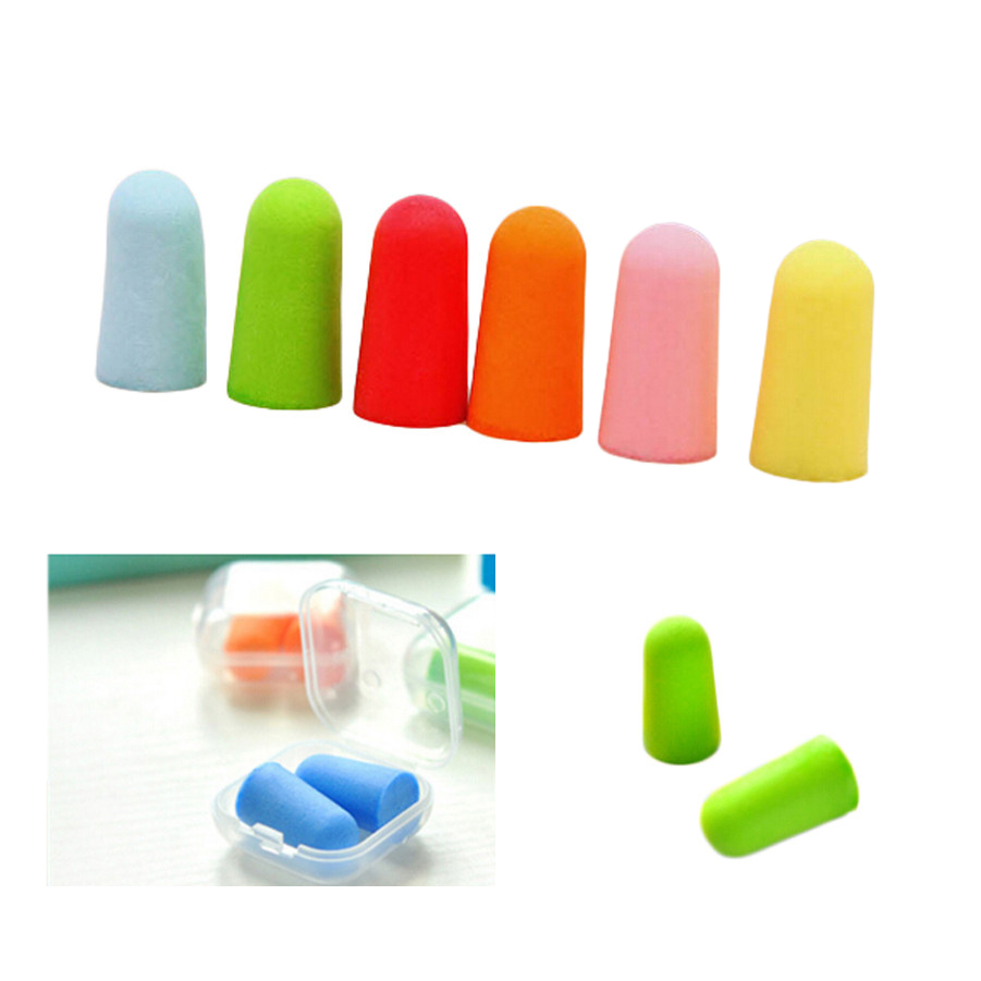 Soft Foam Ear Plug With Plastic Case