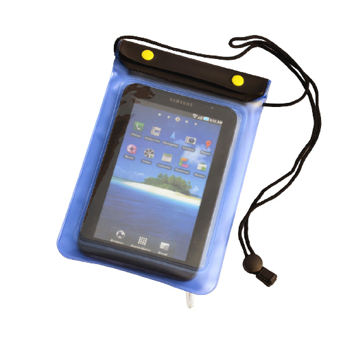 Pvc Waterproof Pouch With Lanyard For 8'' Tablets
