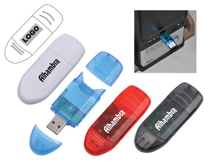 Usb Sd Card Reader With Micro Sd Adaptor