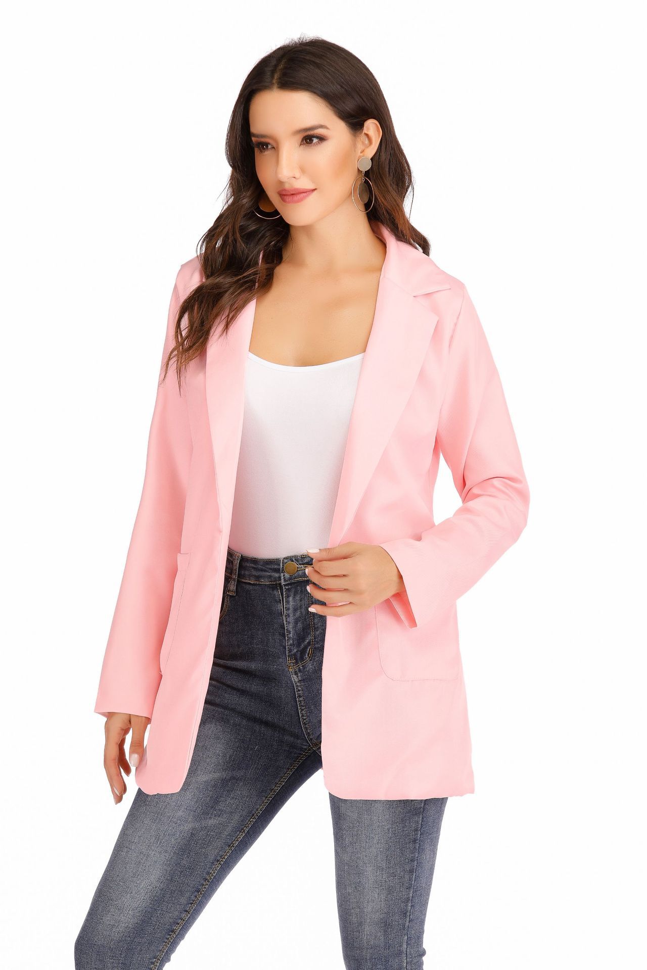 Women Classic Suit Coat