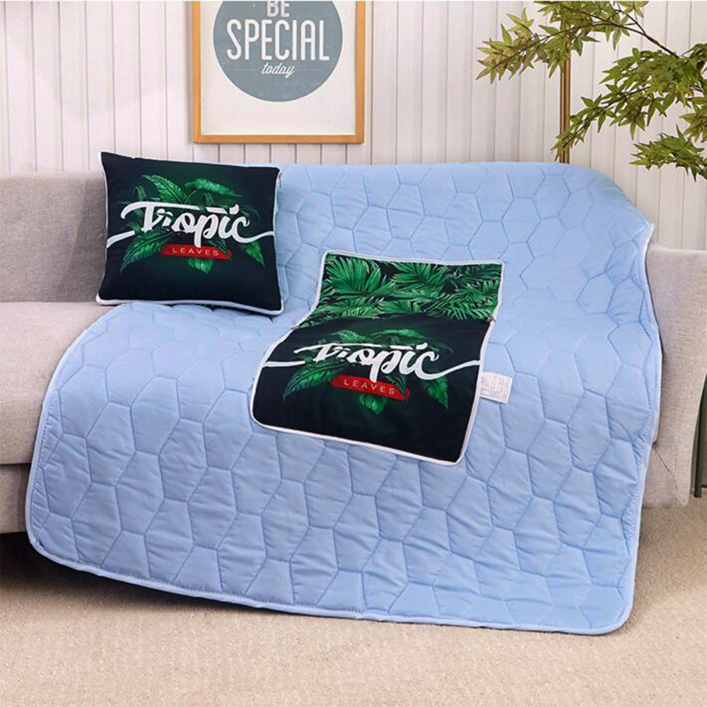 Custom Foldable Blanket & Cushion