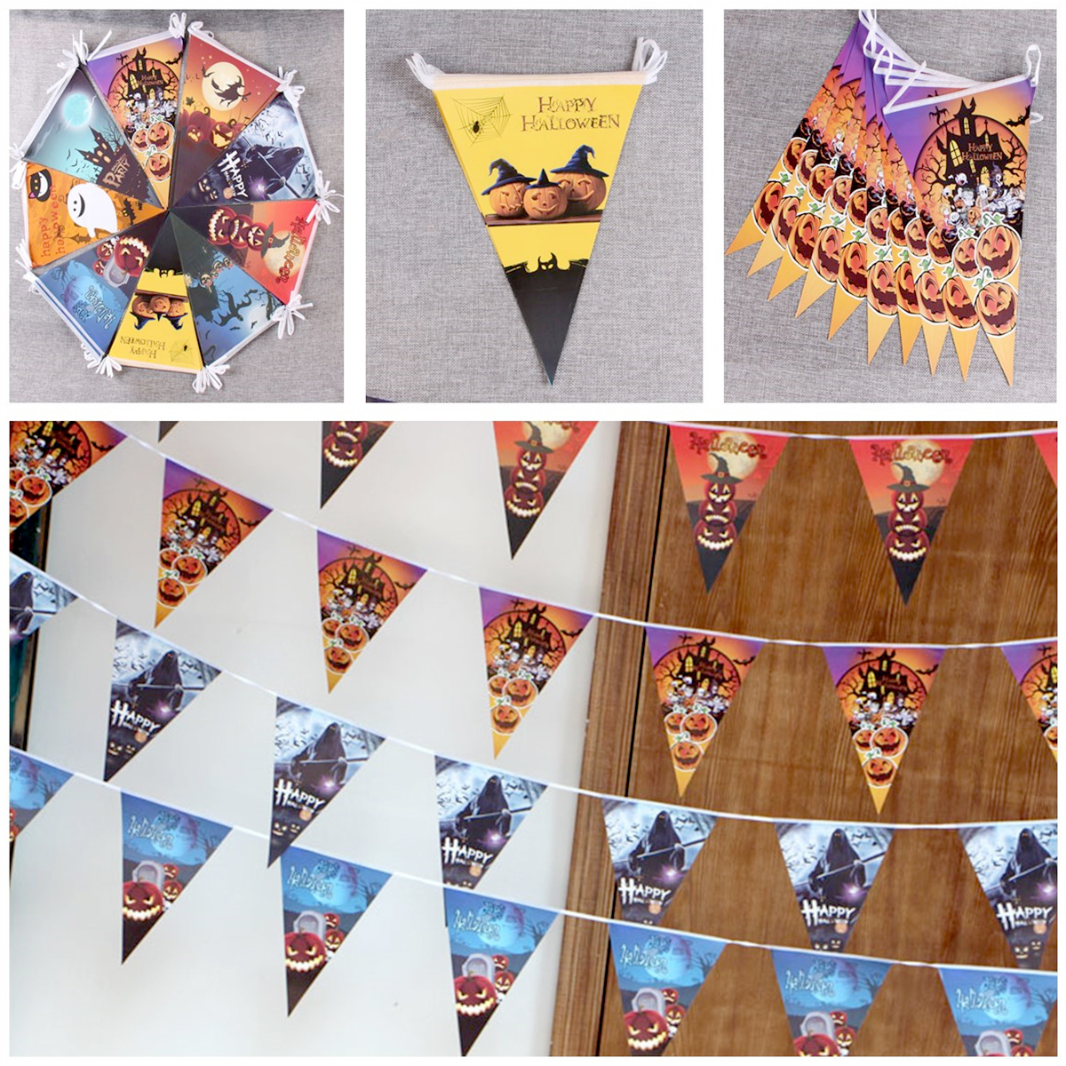 Paper Banner Set For Party Election And Ceremony