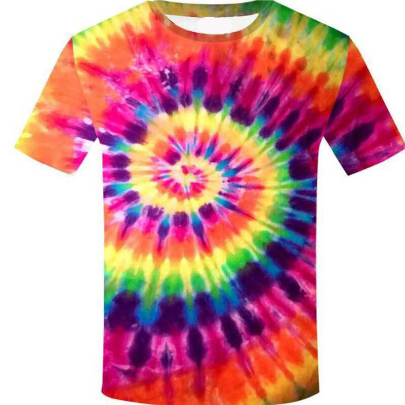 Tie-dye Youth Colorful T-shirt