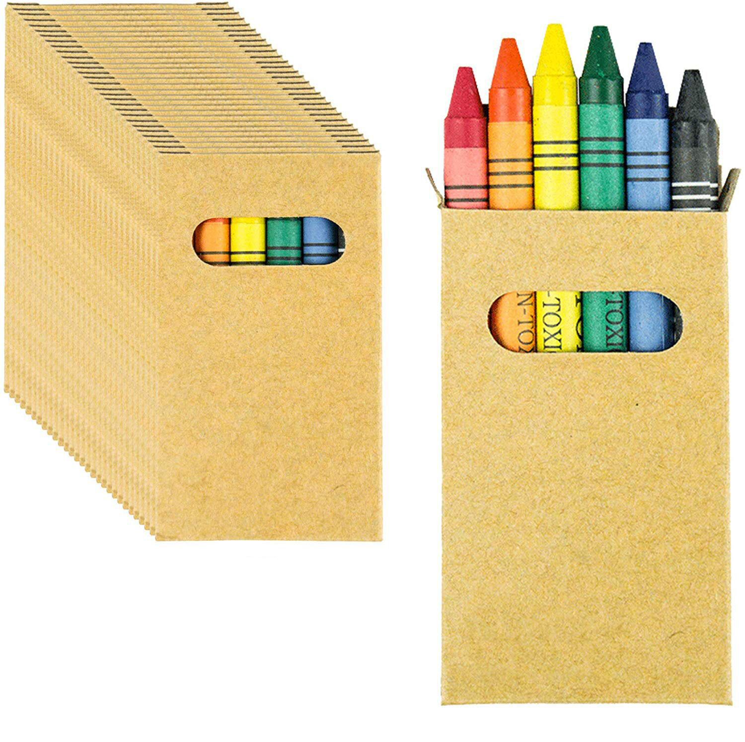 6 Piece Crayon Box Set
