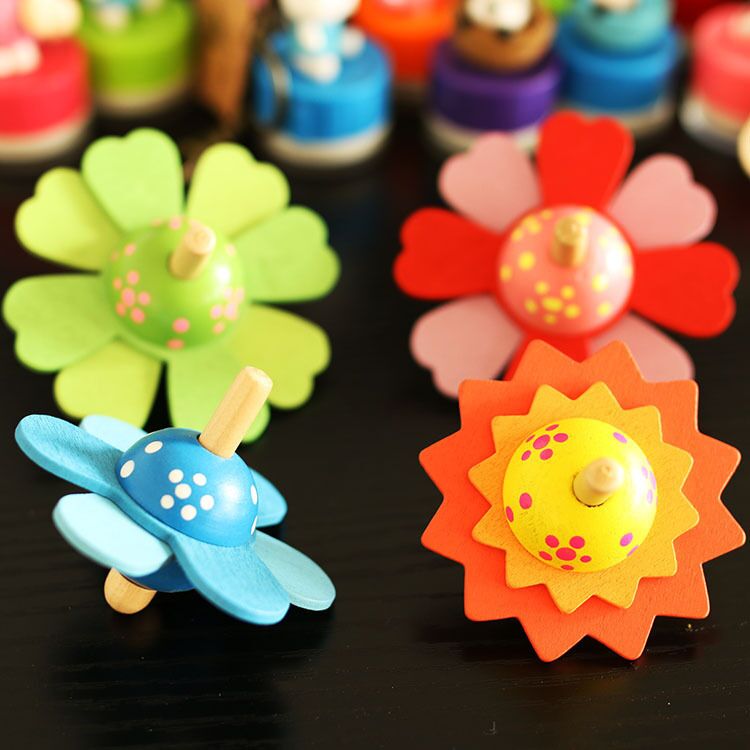Colorful Flower Spinner