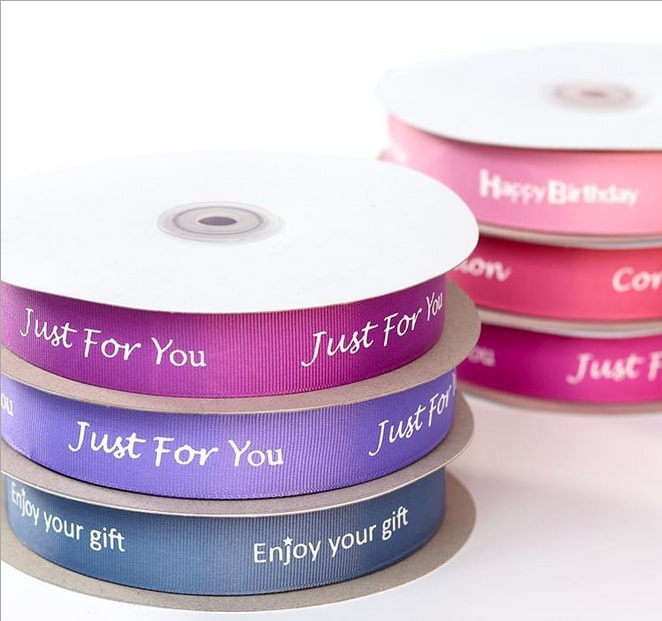 Custom 1/4'' Gift Ribbon