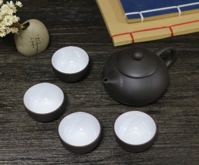 Purple Clay Teapot