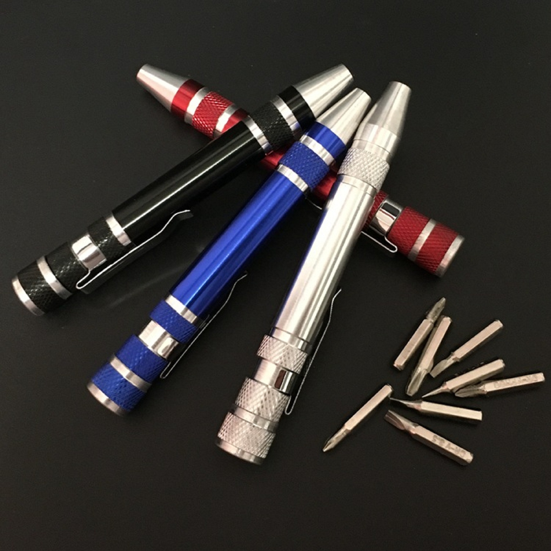 8 Bit Metal Screwdriver Tool Kit