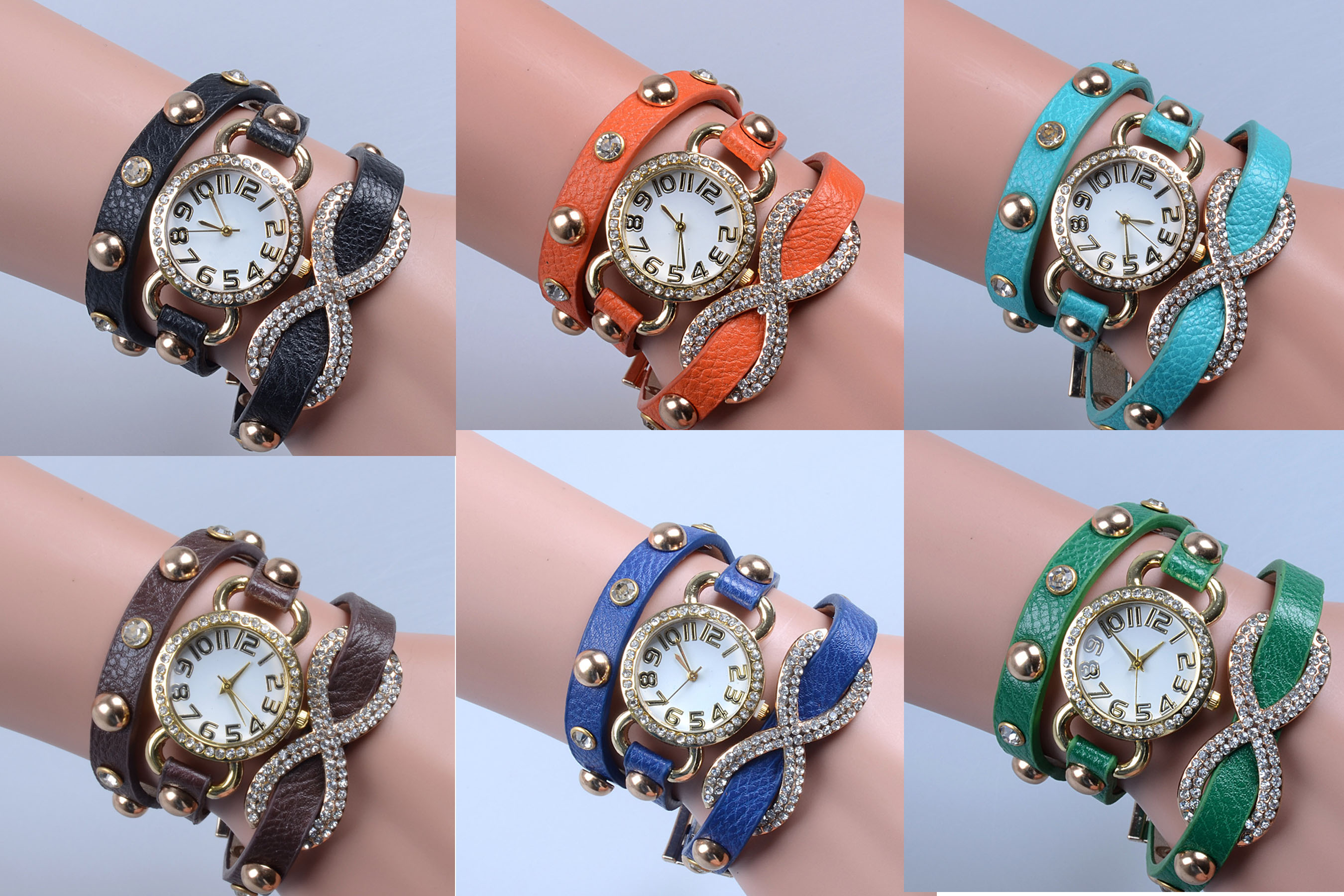 leather Bracelet Watch Wrist Watch