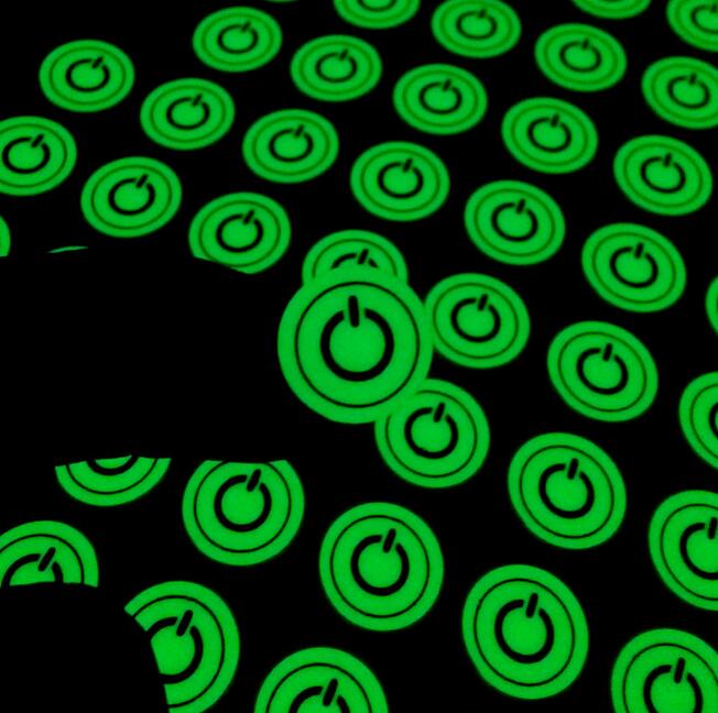 Round Glow-in-the-dark Stickers